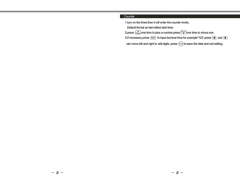 2-4位中英文說(shuō)明書