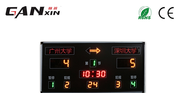 籃球電子記分牌球員的得分怎么看？