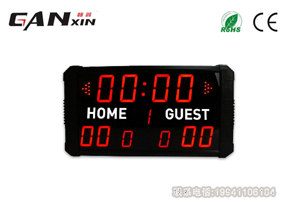 以兩隊為基礎的電子計分牌